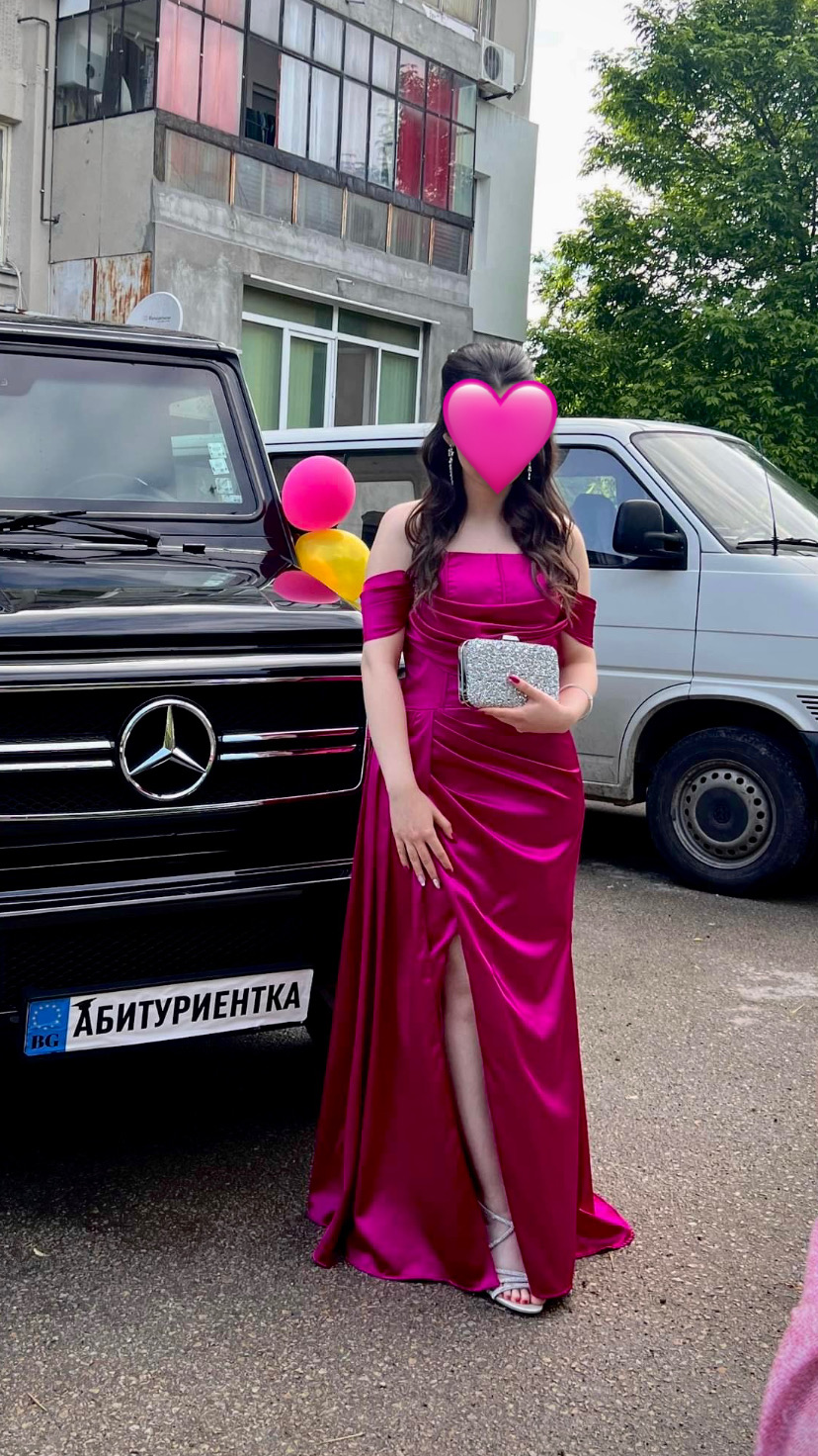 Бална рокля – размер S, Розово