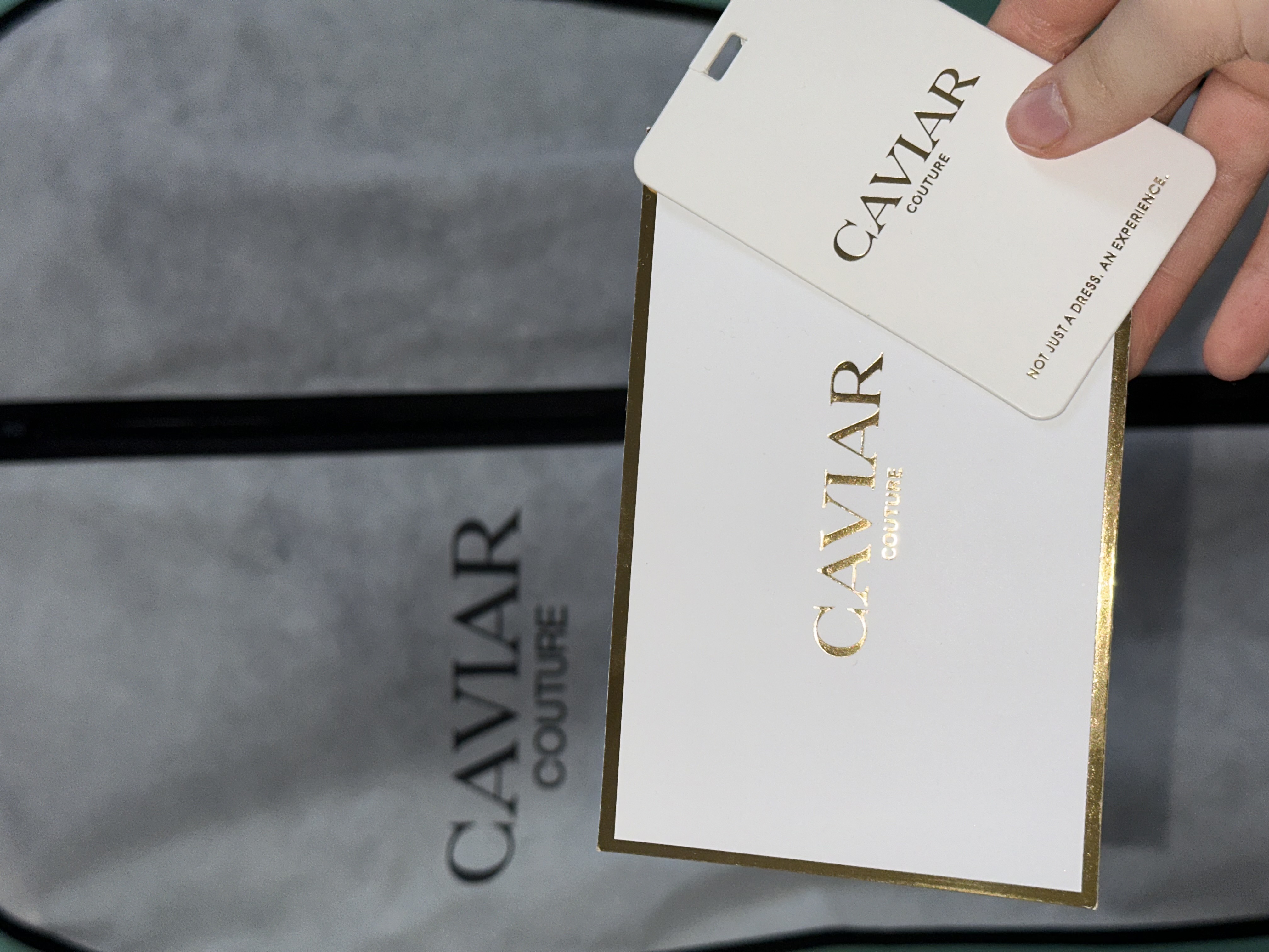 Бална рокля Caviar Couture - модел Aurelia – размер XS, Синьо