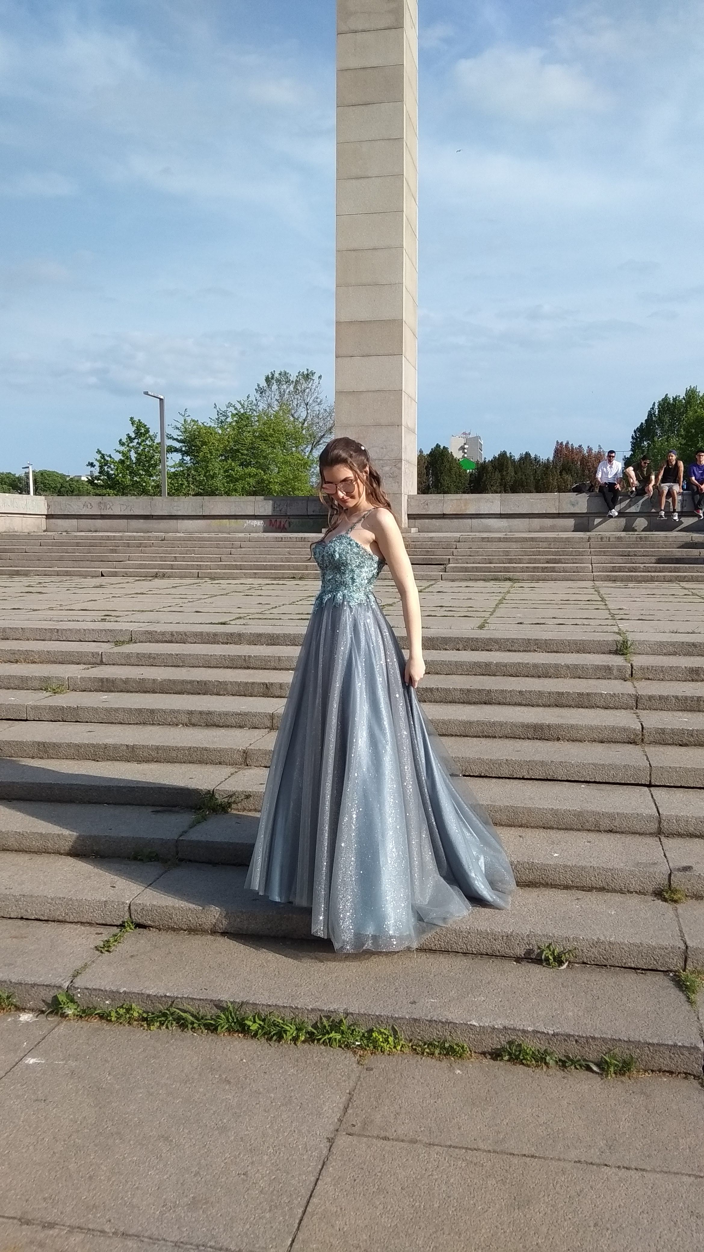 Бална рокля – размер M, Зелено