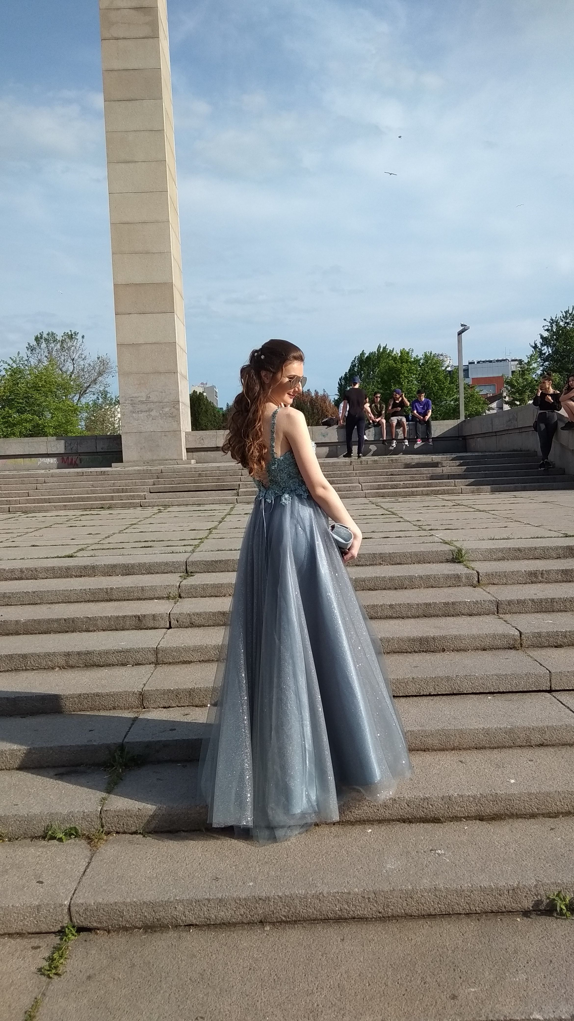 Бална рокля – размер M, Зелено